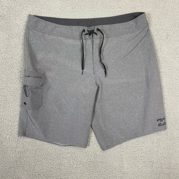 Billabong Other - BILLABONG Platinum X All Day Board Shorts Gray Stretch Size 36